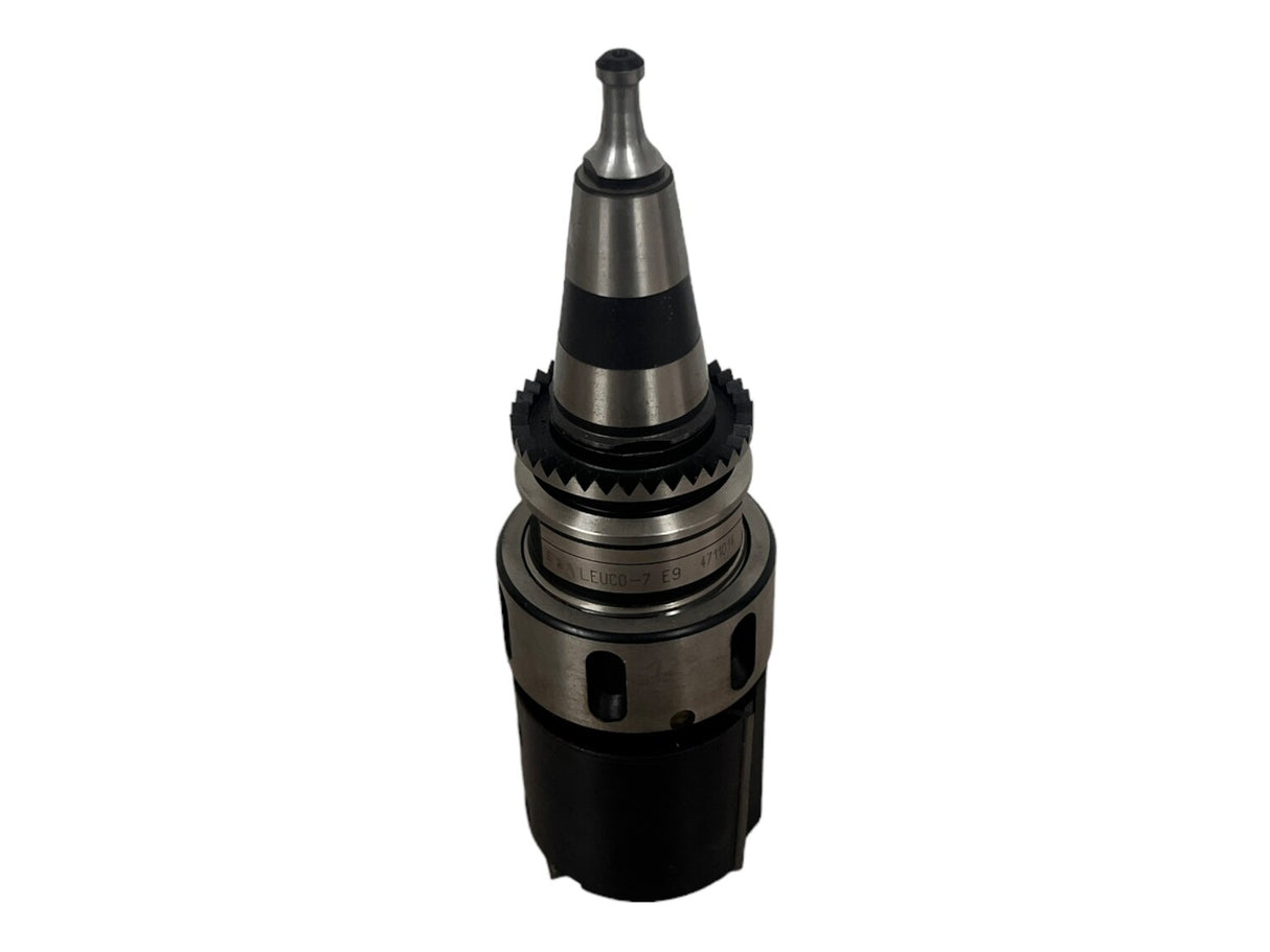 SK 30 ISO 30 LEUCO Collet Chuck with Gear Ring A=72mm with Boring Tool Carbide-Tipped Jointing/Grooving Cutterhead D=60 mm x B=50 mm, Z2+V