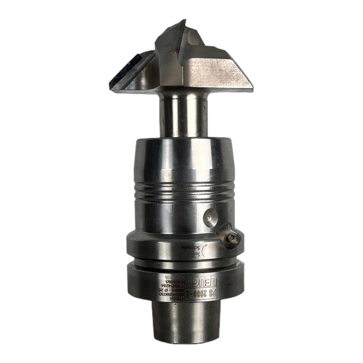 HSK 63 F Spannfutter PS 2000 E mit Schaftfräser 73   x 35mm Schaft 25 mm Nr. 002/4859030  LEUCO Art.-Nr. 4805430002