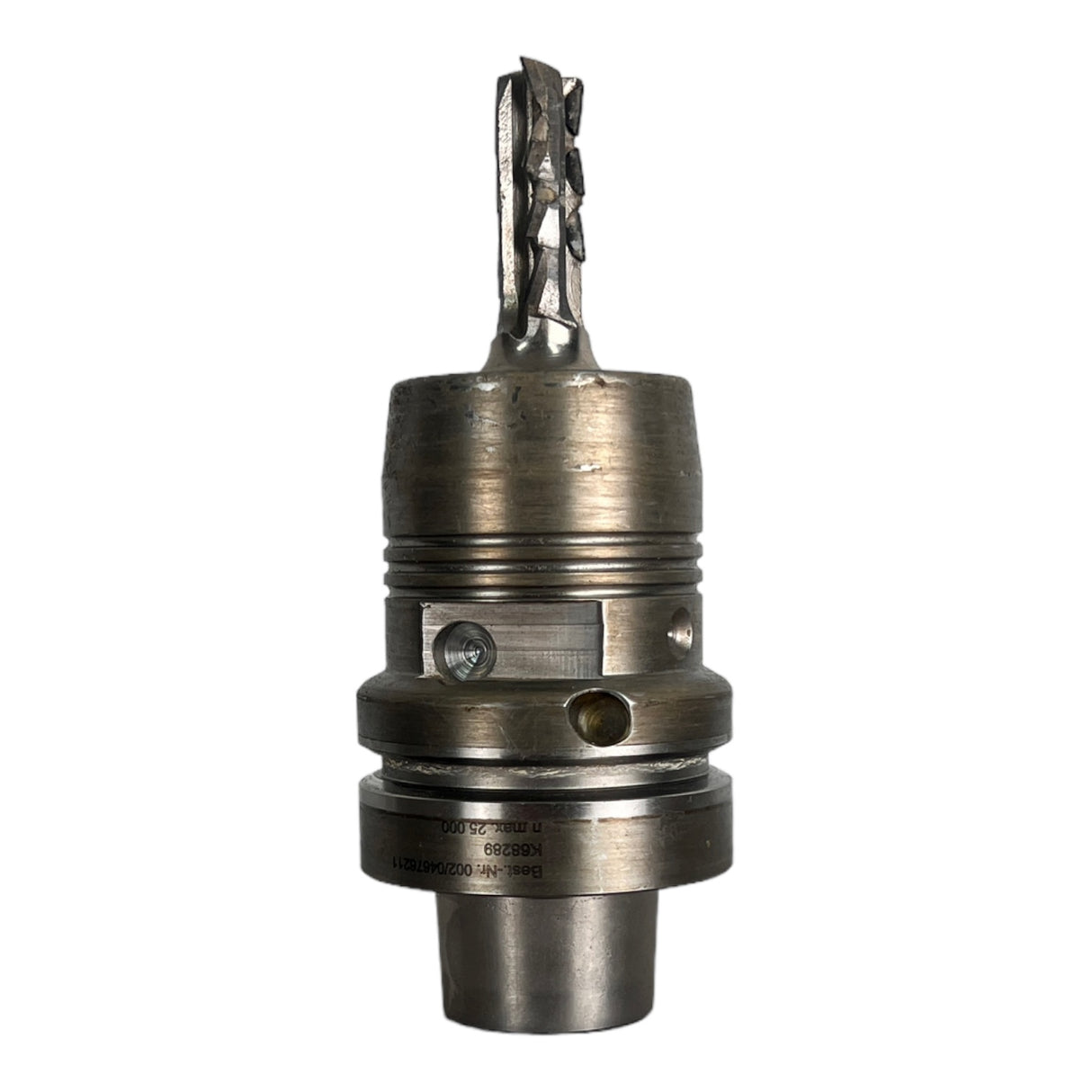 HSK 63 F Spannfutter PS 2000 E mit Schaftfräser 14,15  x 37,6mm Schaft 25 mm Nr. 002/04676211  LEUCO Art.-Nr. 04676211 02