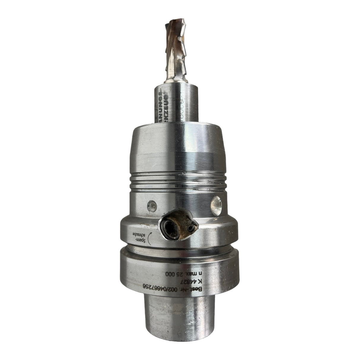 HSK 63 F Spannfutter PS 2000 E mit Schaftfräser 11 x 34,3mm Schaft 25 mm Nr. 002/04667256  LEUCO Art.-Nr. 002 04667256