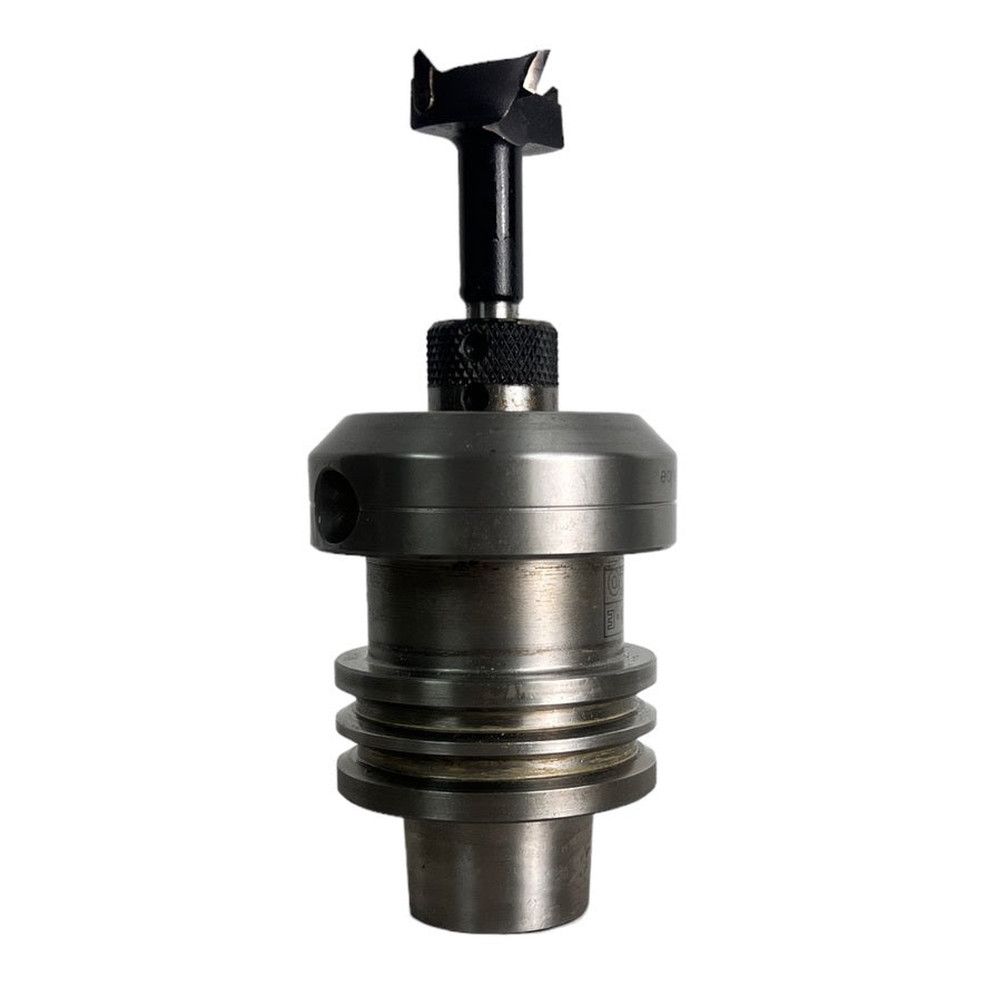 HSK 63 F Spannfutter PS 2000 E mit Bohrer 33,5 x 10,5m  NL 47,9mm
Nr. 04526525 LEUCO Art.-Nr. 04526525