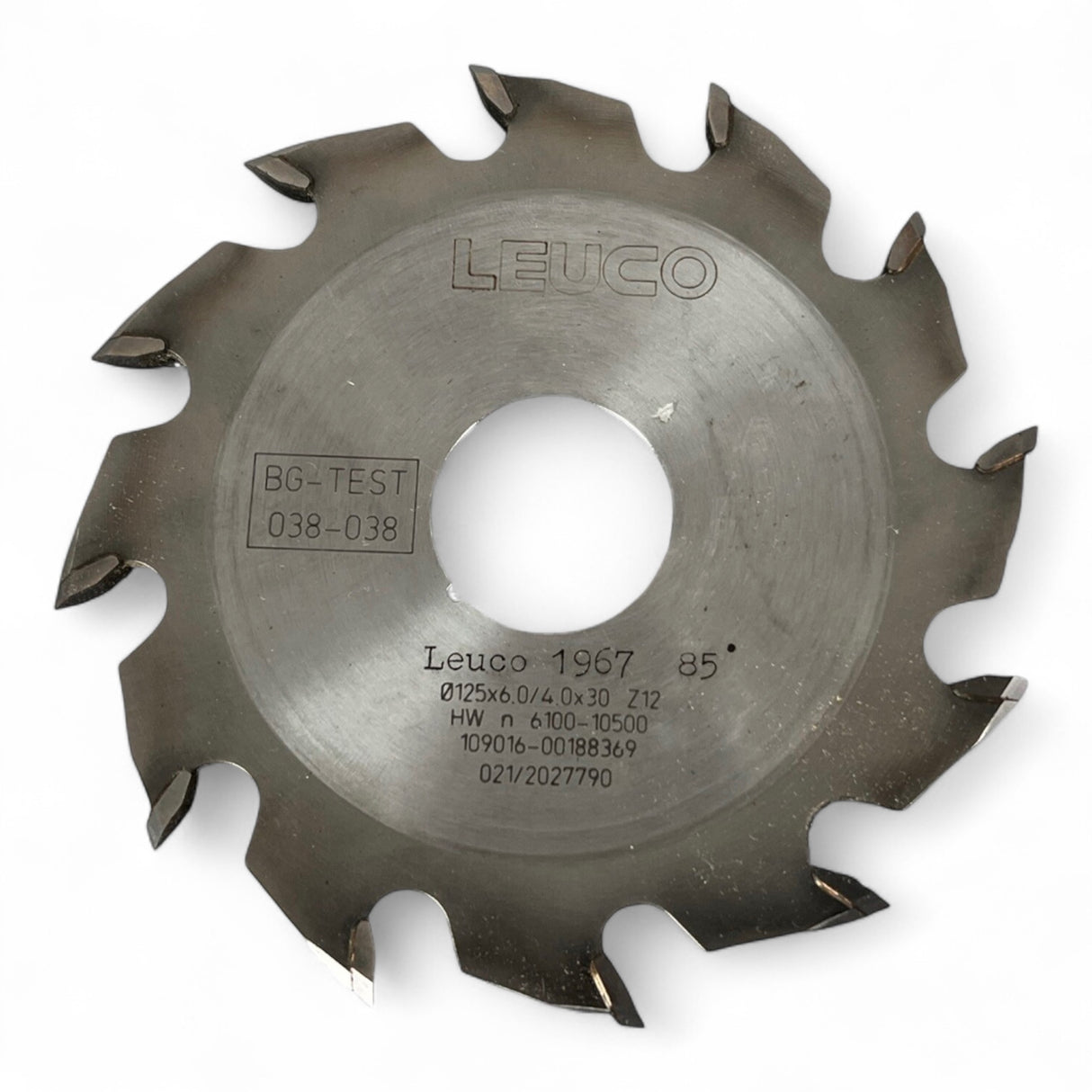 LEUCO HM saw blade D=125×6.0/4.0x30 212 109016-00188369