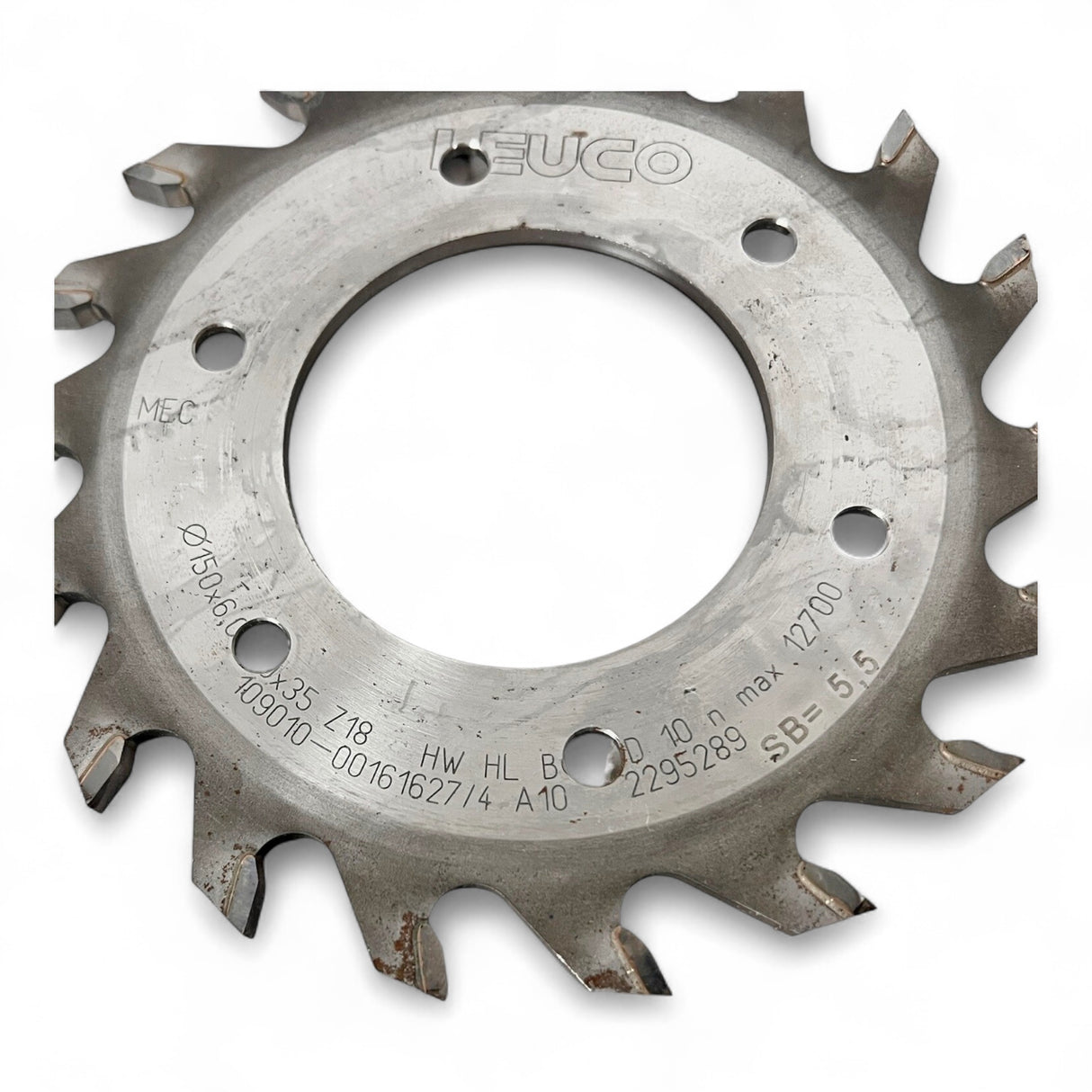 LEUCO Grooving Cutter HW HL MEC Ø150 x 6.6 x 35 Z18 – Item no. 2295289