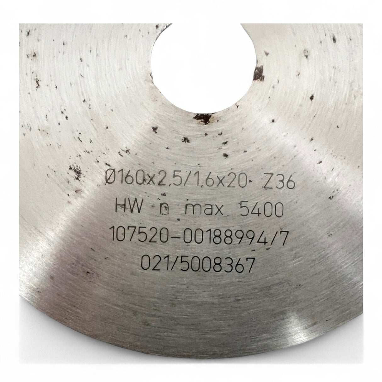 LEUCO HM Sägeblatt D=160x2.5/1.6×20-Z=36