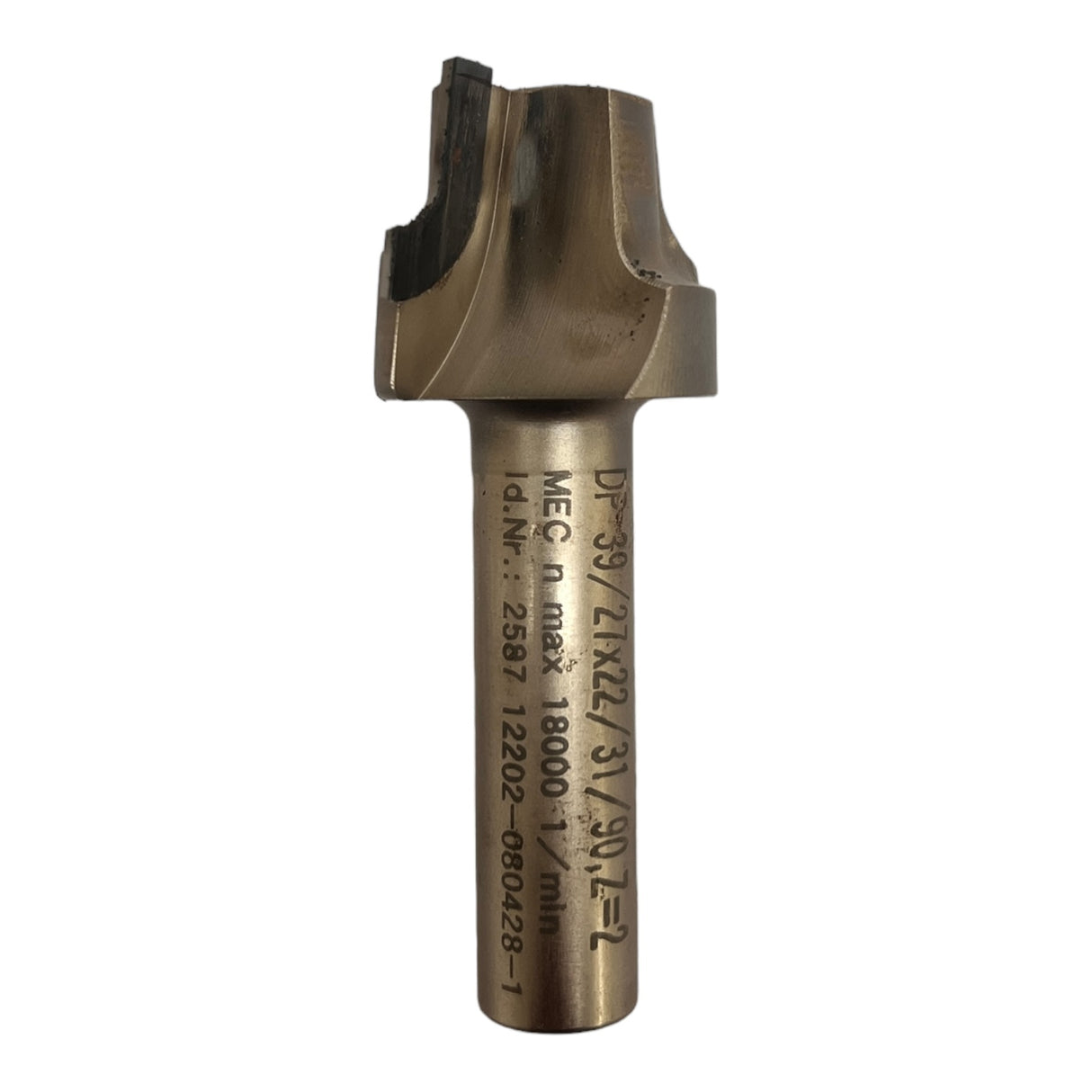 LEUCO Carbide Radius Cutter DP 39/27x22/31/90.2=2 MẸC n max 18000 rpm Part No. 3927223190