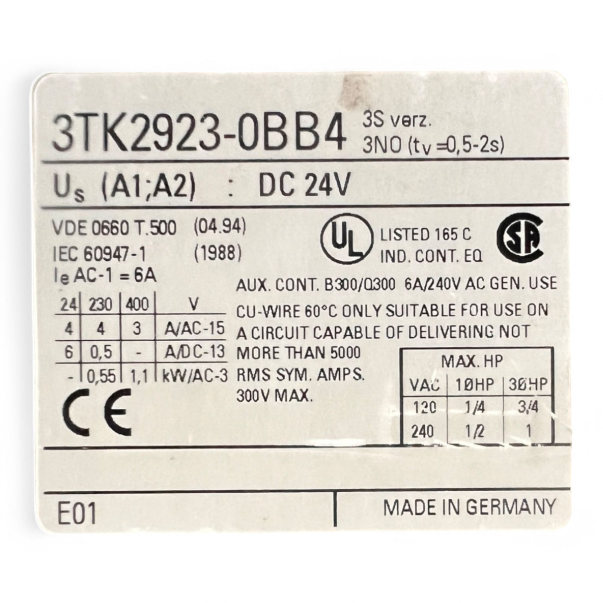 Siemens 3TK28033-0BB4 Sicherheitsschaltgerät
