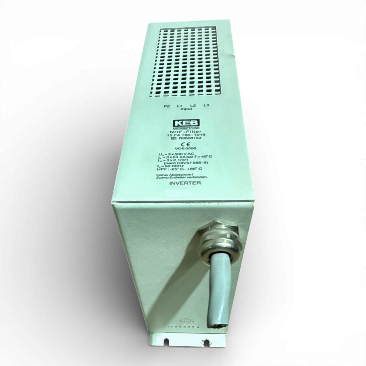 KEB NHF Filter Netzfilter Art.-Nr. 15.F4.T60-1019 Inverter