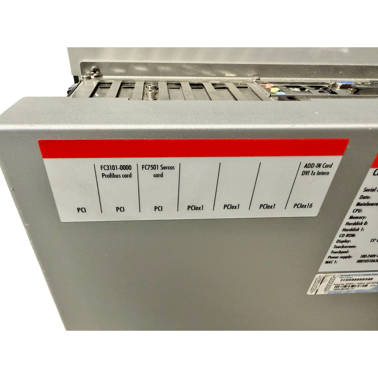 Beckhoff Panel PC CP6512 0000 0060 | Art Nr CP651200000060 (panel pc industrial)