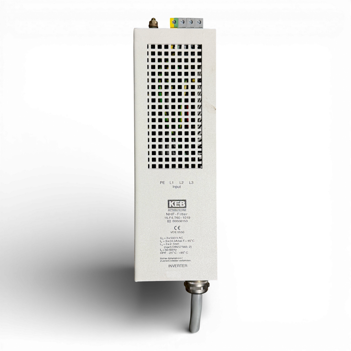 KEB NHF Filter Netzfilter Art.-Nr. 15.F4.T60-1019 Inverter