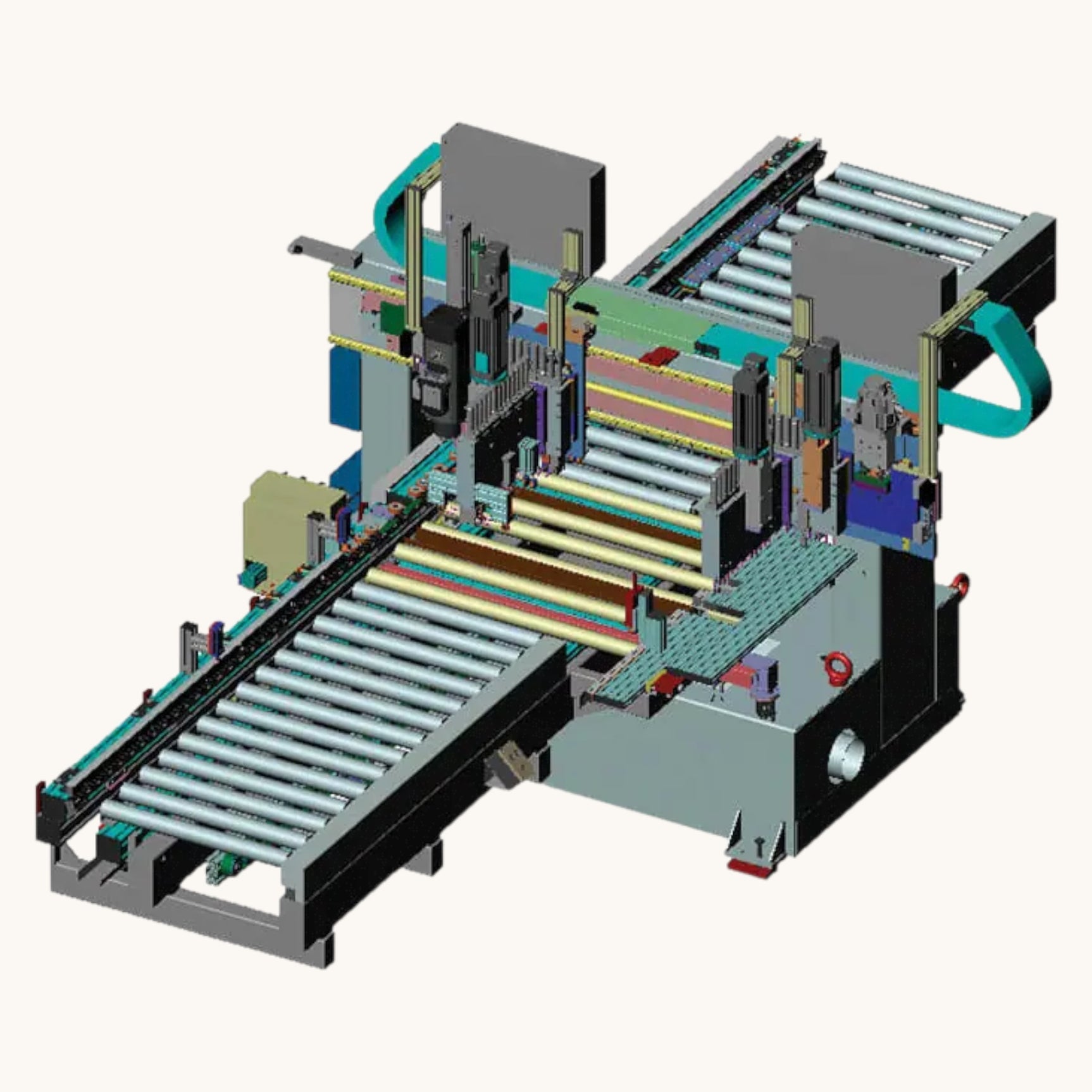ALBERTI VECTOR CN CNC Vertikalbohrmaschine Fräsmaschine Dübeleintreibmaschine Beschlagsetzmaschine 6-seitig