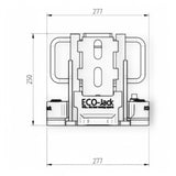Machine jack EJ60-4S 6.0 to 6000 KG Hydraulic