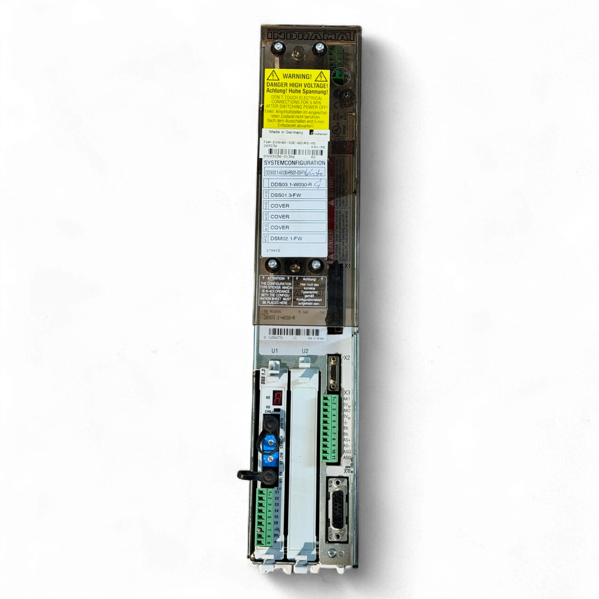 Bosch Rexroth Indramat Digital AC-Servocontroller DDS03.1-W030-R Art.-Nr. R911264392