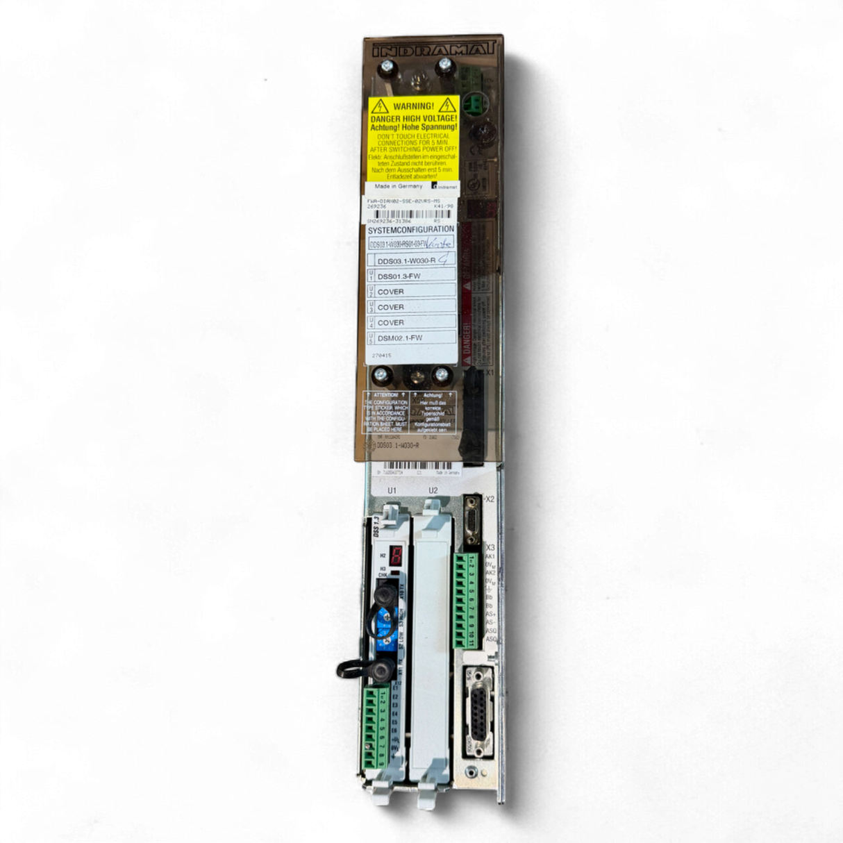 Bosch Rexroth Indramat Digital AC-Servocontroller DDS03.1-W030-R Art.-Nr. R911264392