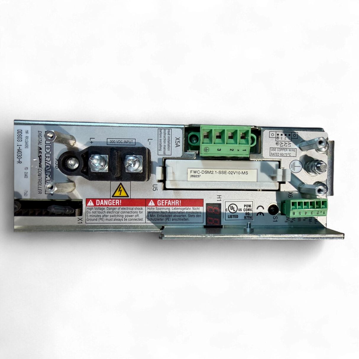 Bosch Rexroth Indramat Digital AC-Servocontroller DDS03.1-W030-R Art.-Nr. R911264392