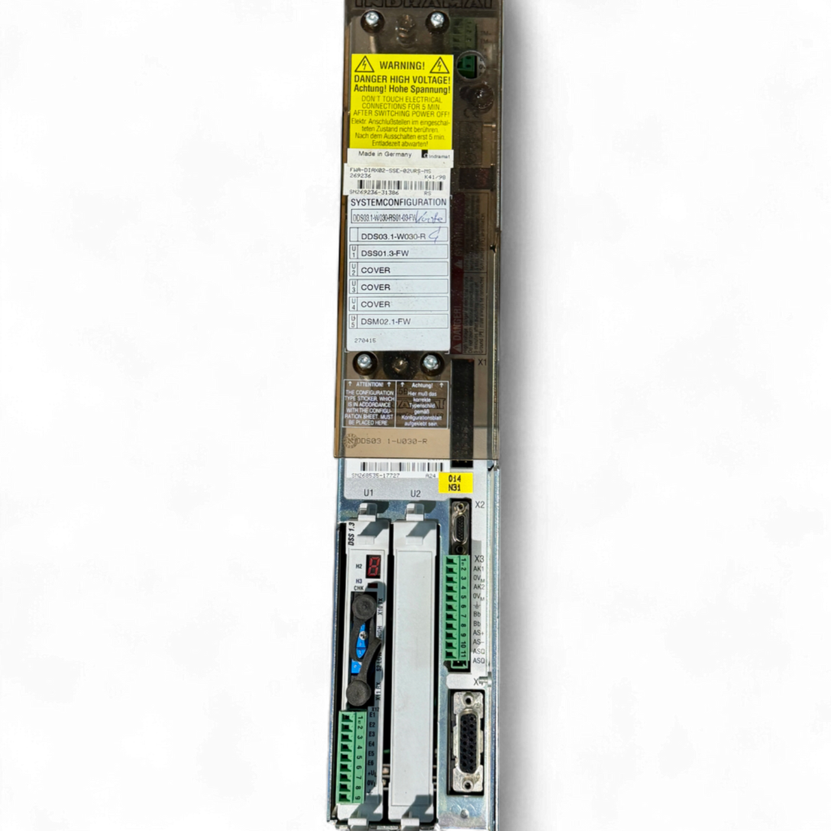 Bosch Rexroth Indramat Digital AC Servo Controller (Servo Drive) DDS03.1-W030-R Art.-Nr. DDS03.1-W030-R