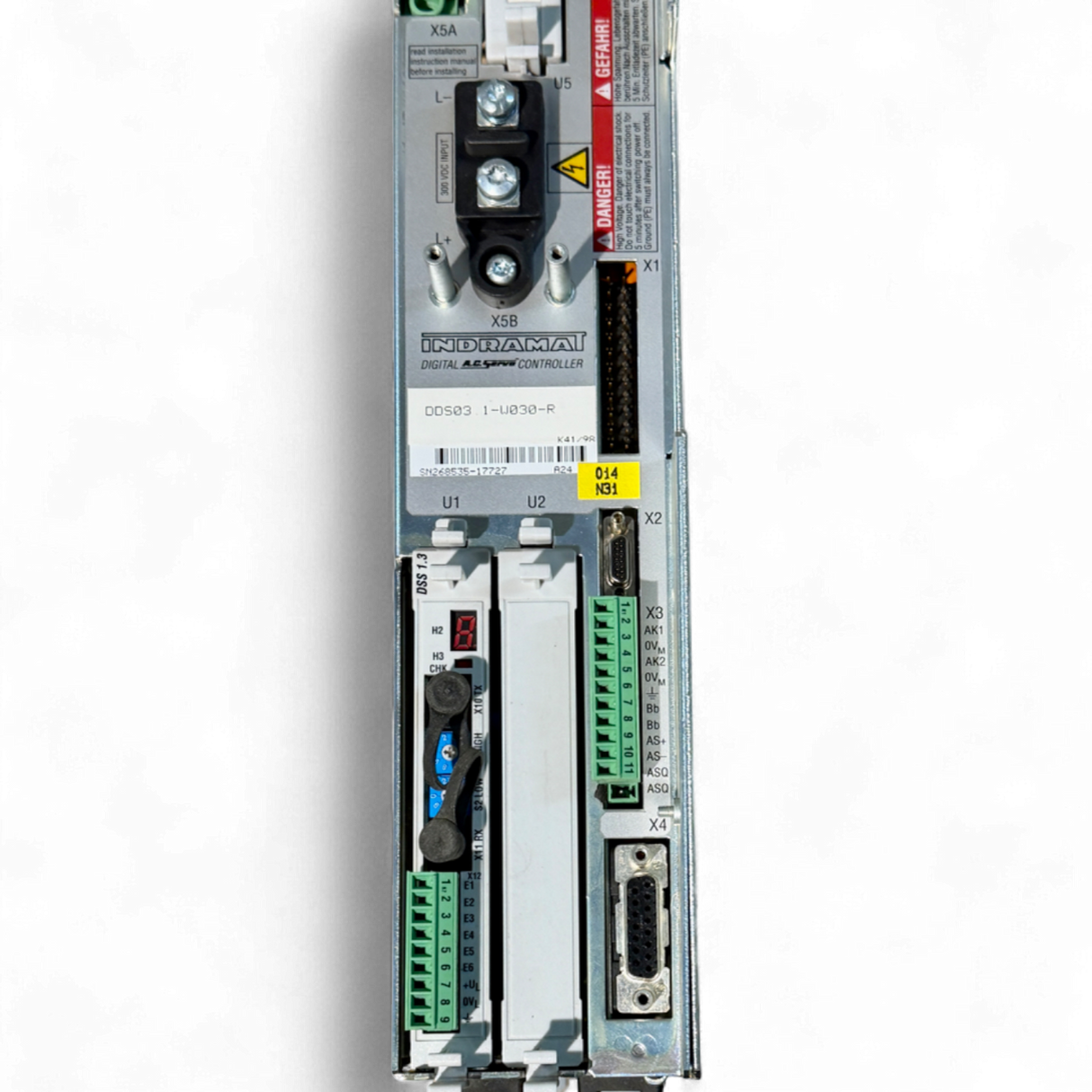 Bosch Rexroth Indramat Digital AC Servo Controller (Servo Drive) DDS03.1-W030-R Art.-Nr. DDS03.1-W030-R