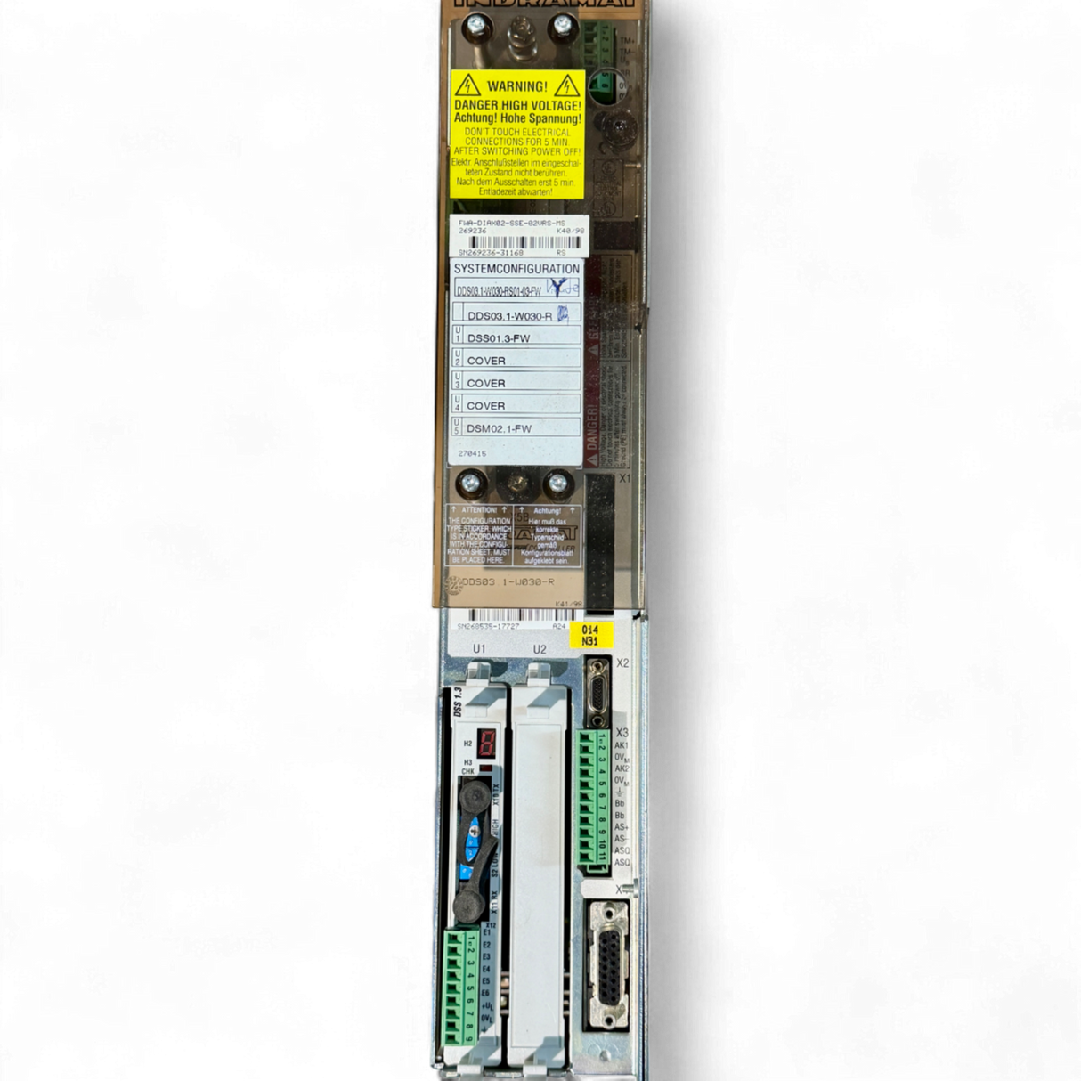 Bosch Rexroth Indramat Digital AC Servo Controller (Servo Drive) DDS03.1-W030-R Art.-Nr. DDS03.1-W030-R