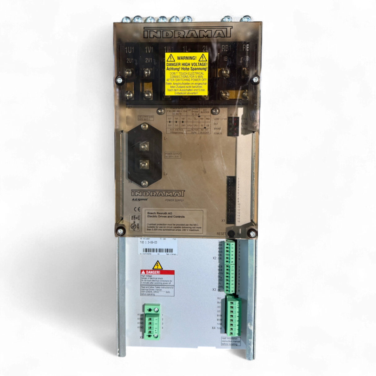 Bosch Rexroth Indramat Netzteil TVD 1.3-08-03  z.B. für HOMAG BOF BAZ 41/32 | Art.-Nr. R911268887 Power Supply Modu