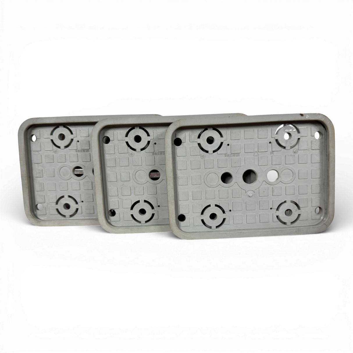 3 Stück -Schmalz HOMAG  Reibbelag Saugplatte unten gebraucht  160x115x16,5 TPE Art.-Nr. 10.01.12.00593 Homag Art.-Nr. 4011110191