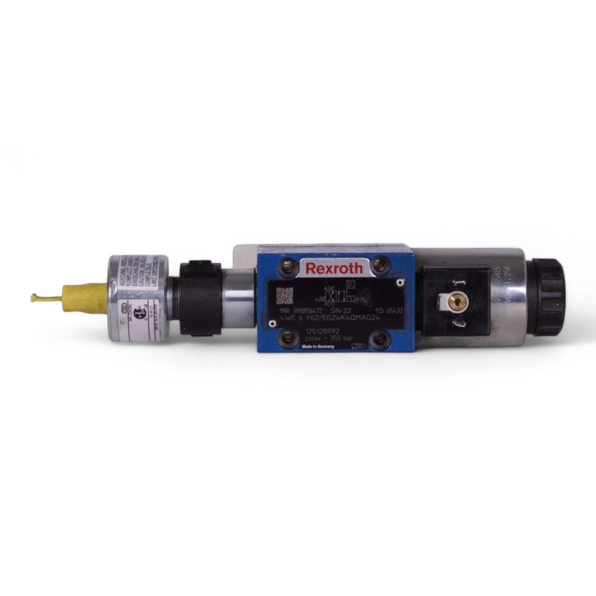 Bosch Rexroth Hydraulikventil R900556472 ist ein 4/3-Wege direktgesteuertes Wege-Schieberventil