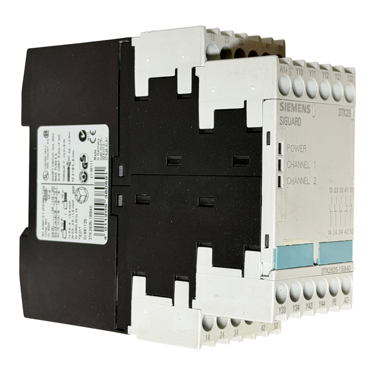 Siemens Siguard Sicherheitsrelais Art Nr 3TK2825 1BB40