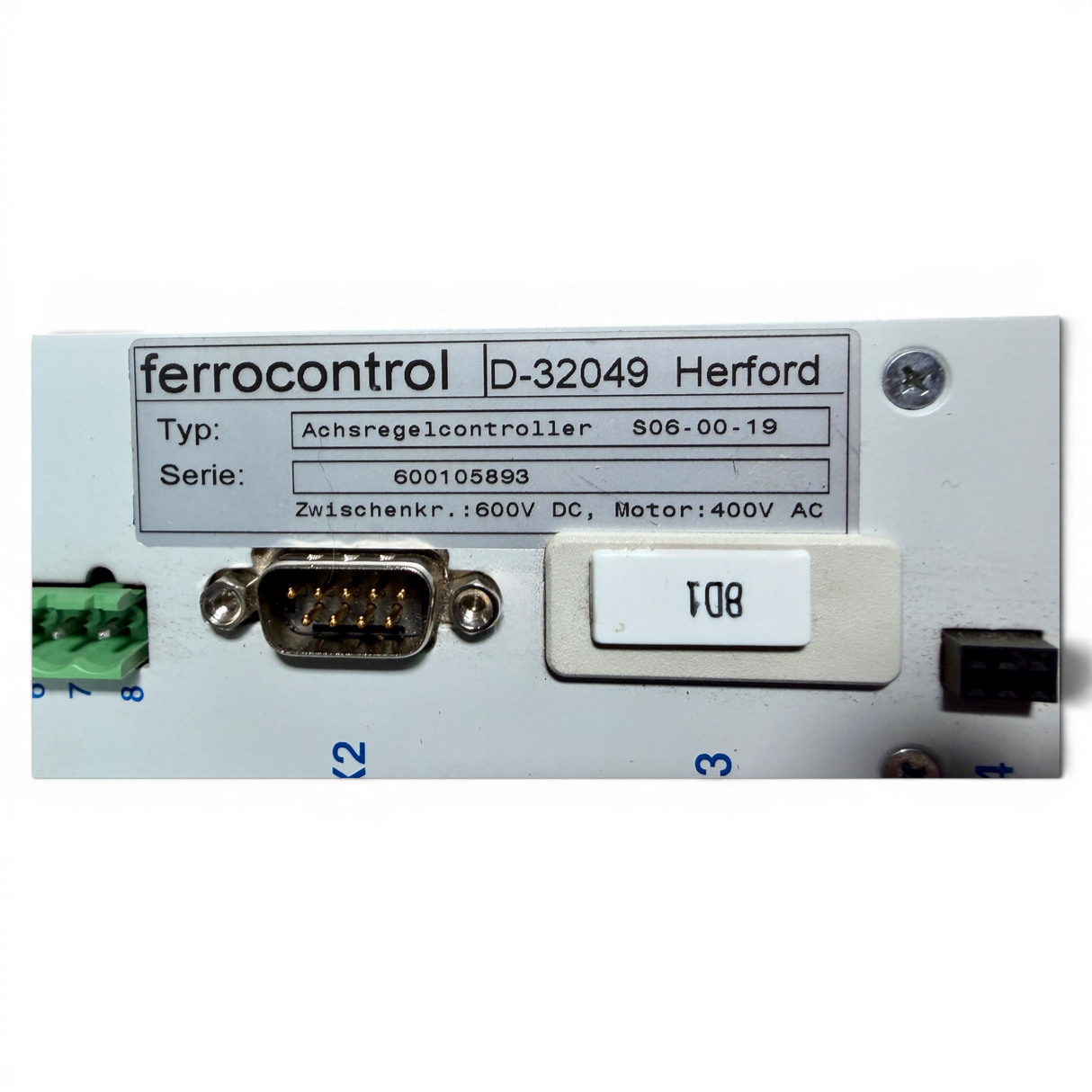 Ferrocontrol Achsregelcontroller S06-00-19 Art.-Nr. S06-00-19 für Priess & Horstmann NC CNC Maschinen