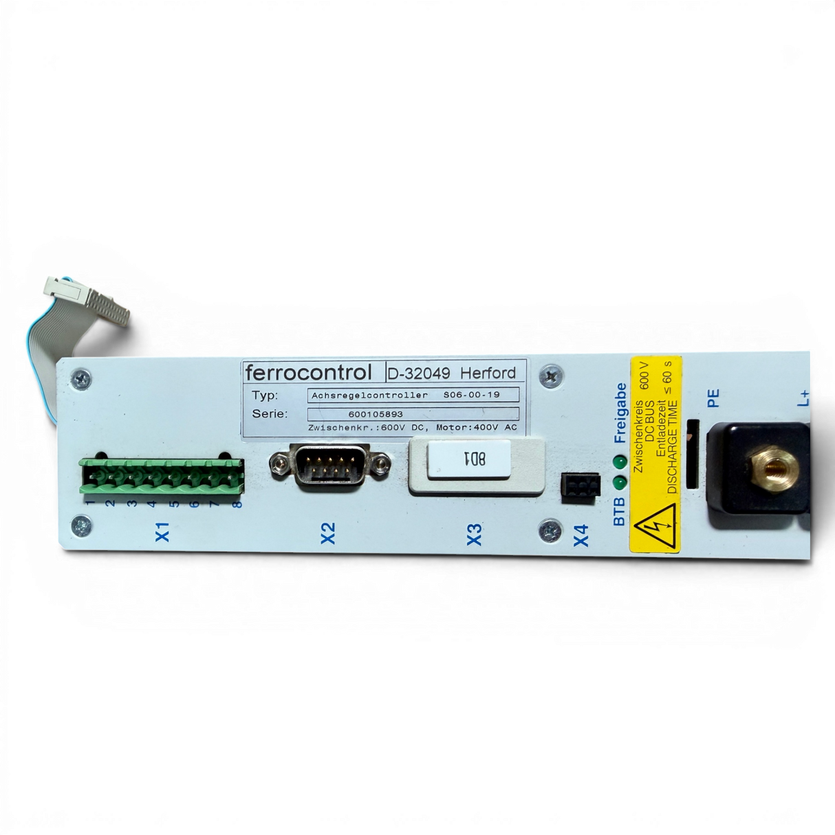 Ferrocontrol Achsregelcontroller S06-00-19 Art.-Nr. S06-00-19 für Priess & Horstmann NC CNC Maschinen