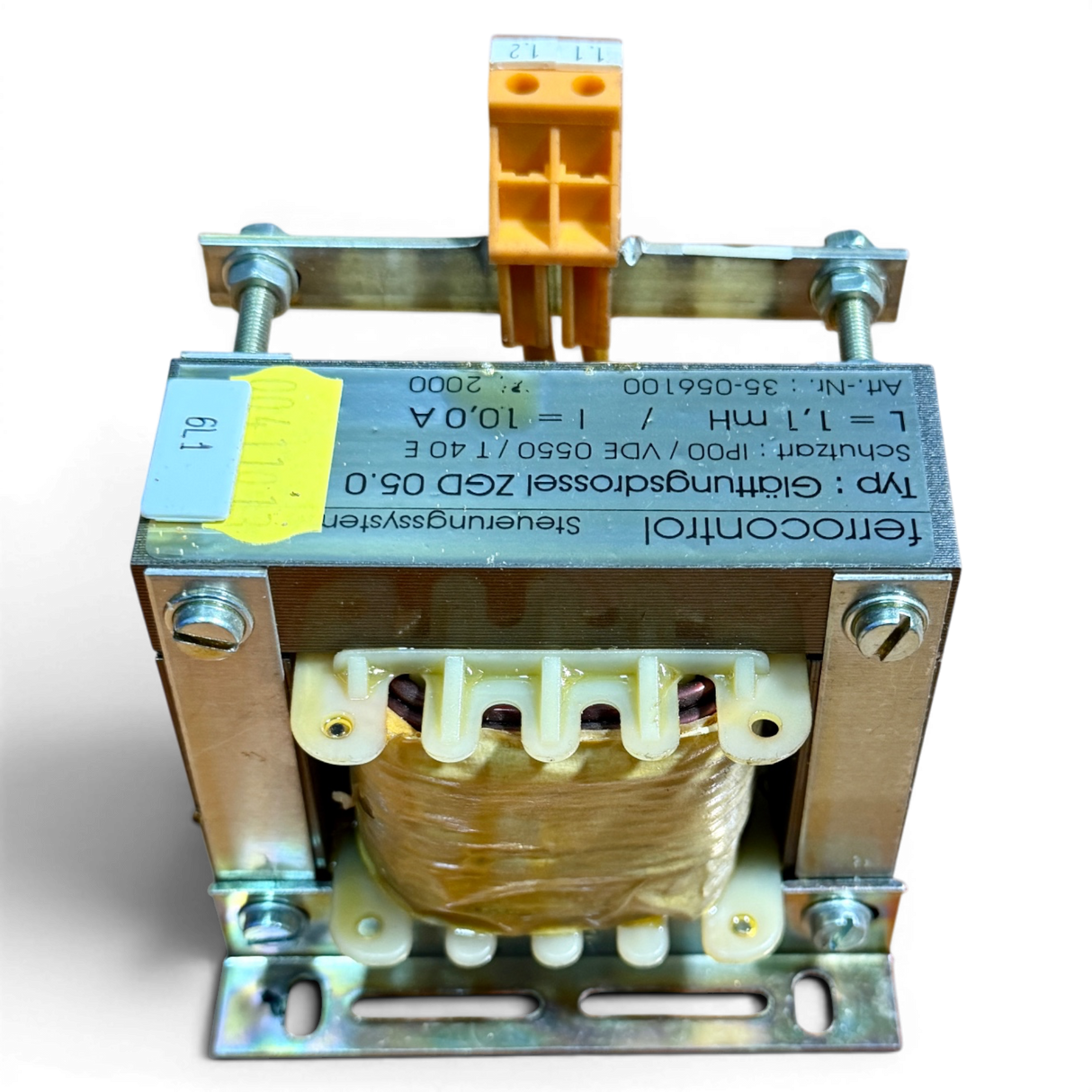 Ferrocontrol Glättungsdrossel ZGD 05.0 Art.-Nr. 35-056100 1,1 mH 10 A für Priess & Horstmann NC CNC Steuerung