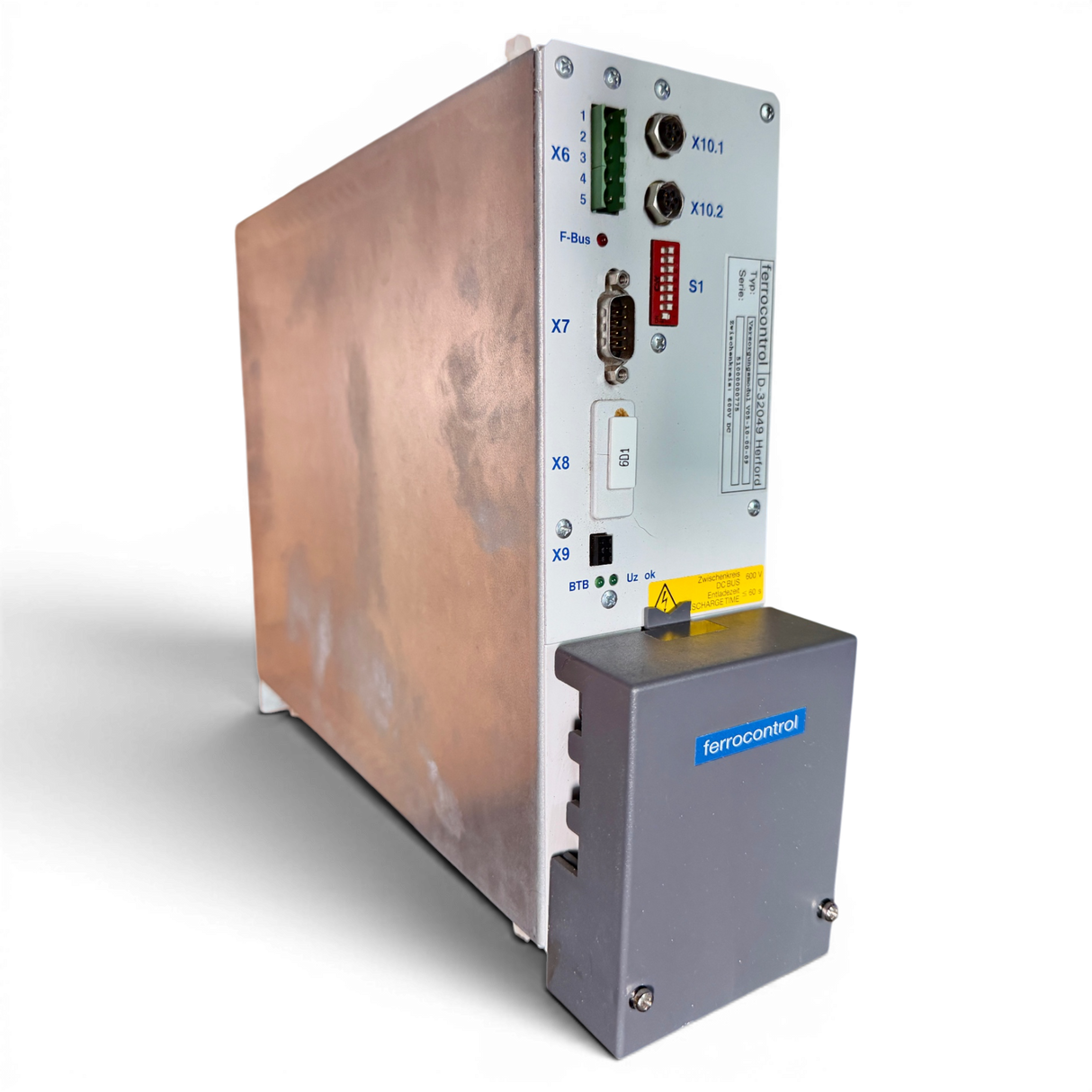 Ferrocontrol Versorgungsmodul V05-10-00-09 600 V DC NC CNC Stromversorgung Priess & Horstmann