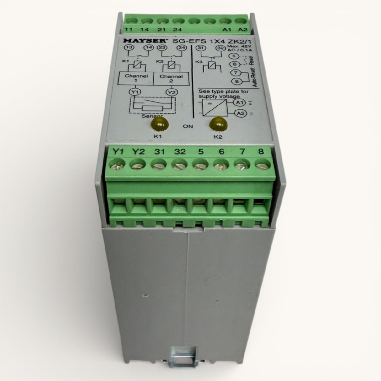 MAYSER Sicherheitssteuergerät SG EFS 104 ZK2/1 | Art.-Nr. 1002115 (safety control unit, safety relay)