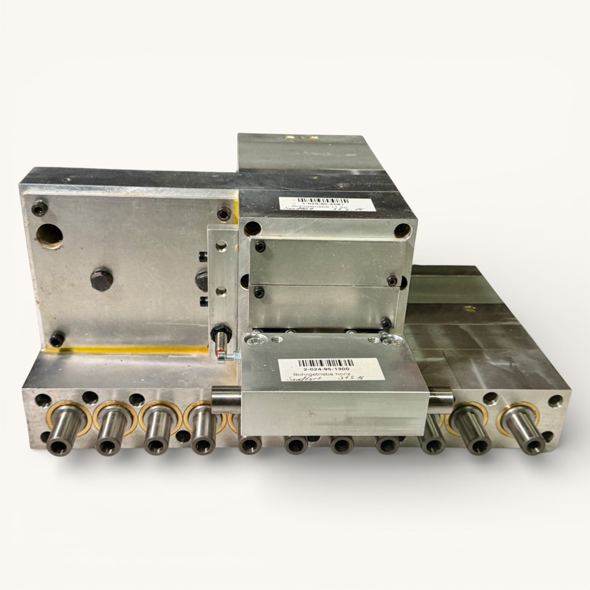 HOMAG Bohrgetriebe Motor Bohraggregat BAZ BOF 11 + 1 + 1 spindelig Art.-Nr. 1-024-95-2081 / Art.-Nr. 2-024-95-1330 – WEEKE BP 155