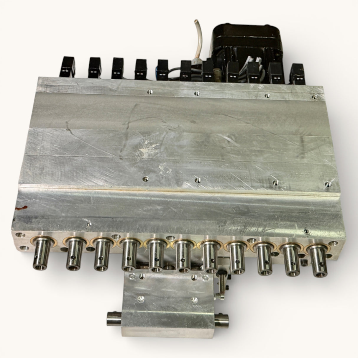 HOMAG Bohrgetriebe Motor Bohraggregat BAZ BOF 11 + 1 + 1 spindelig Art.-Nr. 1-024-95-2081 / Art.-Nr. 2-024-95-1330 – WEEKE BP 155
