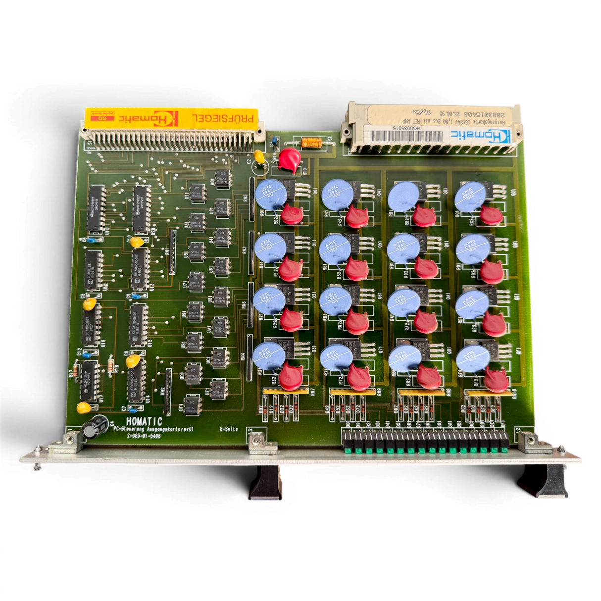 HOMAG Homatic Ausgangskarte 16x24V 1,0A 2us mit FET PNP Art.-Nr. 2083015408 H00035915