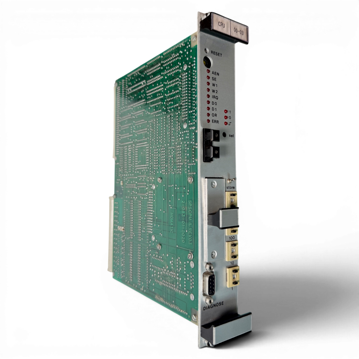 HOMAG Steuerkarte HOMATIC SPS CPU SPS-II Bus Modul Rev.03 Art.-Nr. 2-083-01-5058 / 2083015058