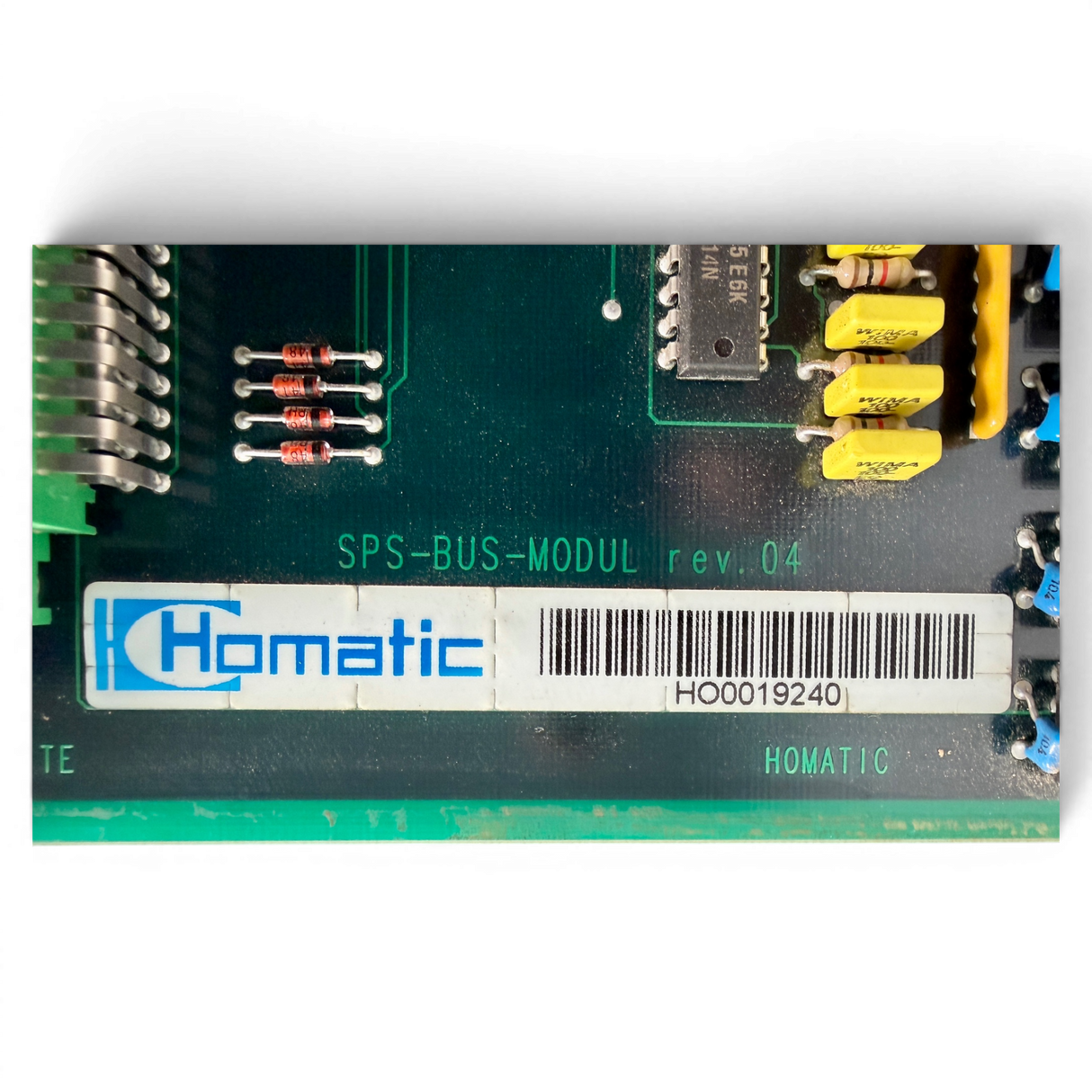 HOMAG Steuerkarte HOMATIC SPS CPU SPS-II Bus Modul Rev.03 Art.-Nr. 2-083-01-5058 / 2083015058