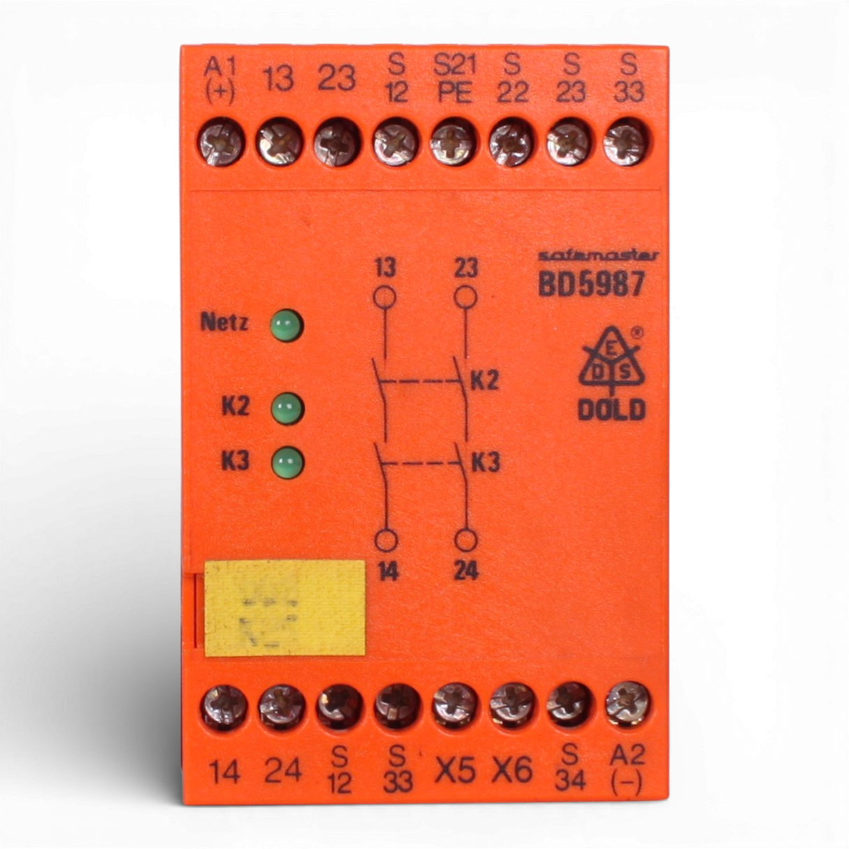 Dold BD 5987, 2-Kanal Sicherheitsrelais, 230 VAC, 2 x Sicherheitskontakte