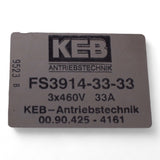 KEB HOMAG  FS3914-33-33 00.90.425-4161 Filter 3x460V 33