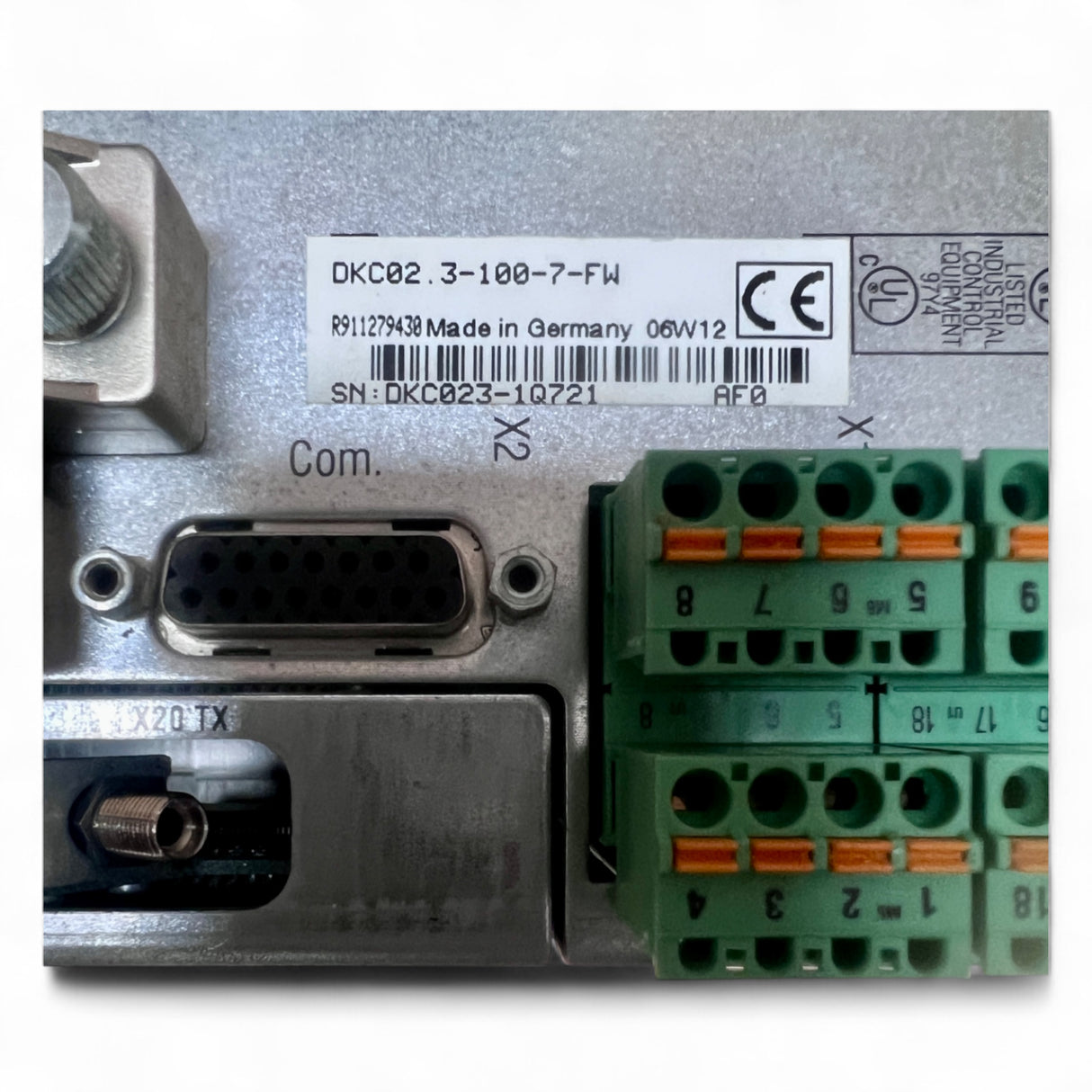 Bosch Rexroth Indramat Servoregler DKC02.3-100-7-FW mit Firmware-Modul ESM02.3-FW und FWA-ECODR3-SMT-02VRS25583