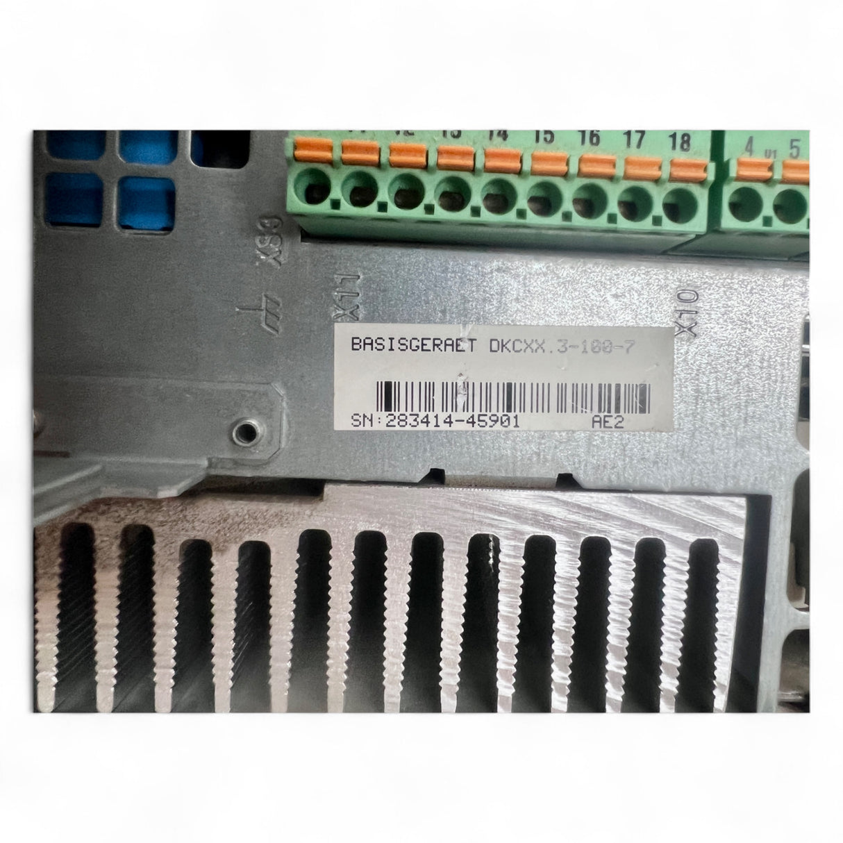 Bosch Rexroth Indramat Servoregler DKC02.3-100-7-FW mit Firmware-Modul ESM02.3-FW und FWA-ECODR3-SMT-02VRS25583