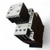 Moeller DIL MCKlöckner Moeller DIL M(C)32 Schütz + Hilfskontaktblock – 3-polig, 40 A AC-1 / 32 A AC-3 – z. B . Homag