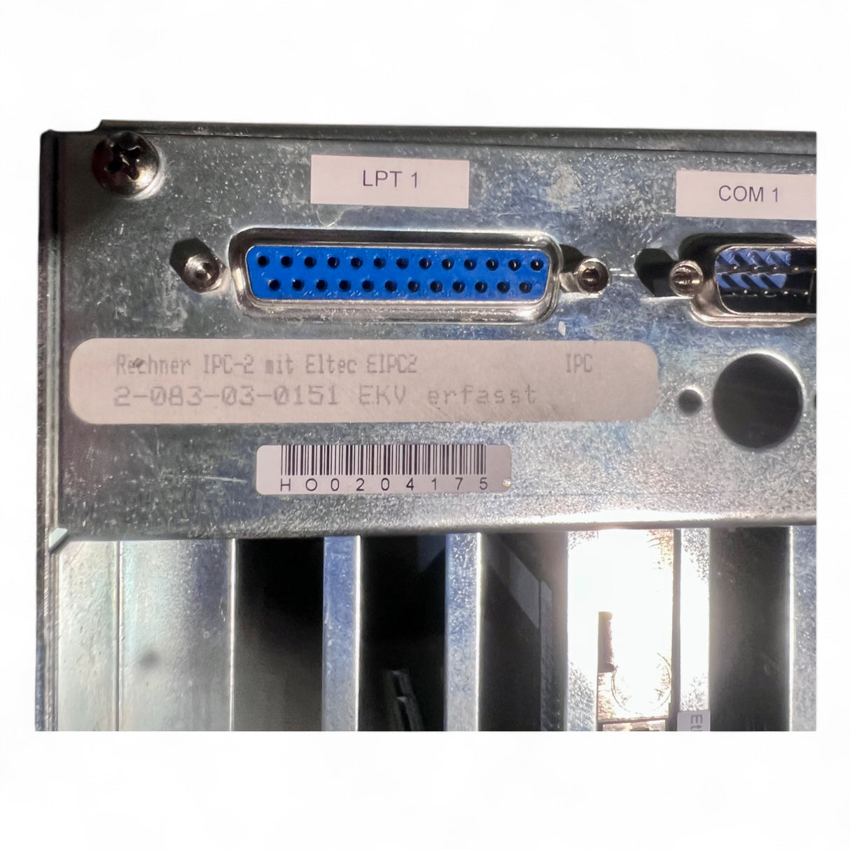 Homag Rechner IPC-2 mit Eltec EIPC2 – Artikelnummer 2-083-03-0151 / 2083030151 – Computer passend für HOMAG BAZ 20/30/14/V/G