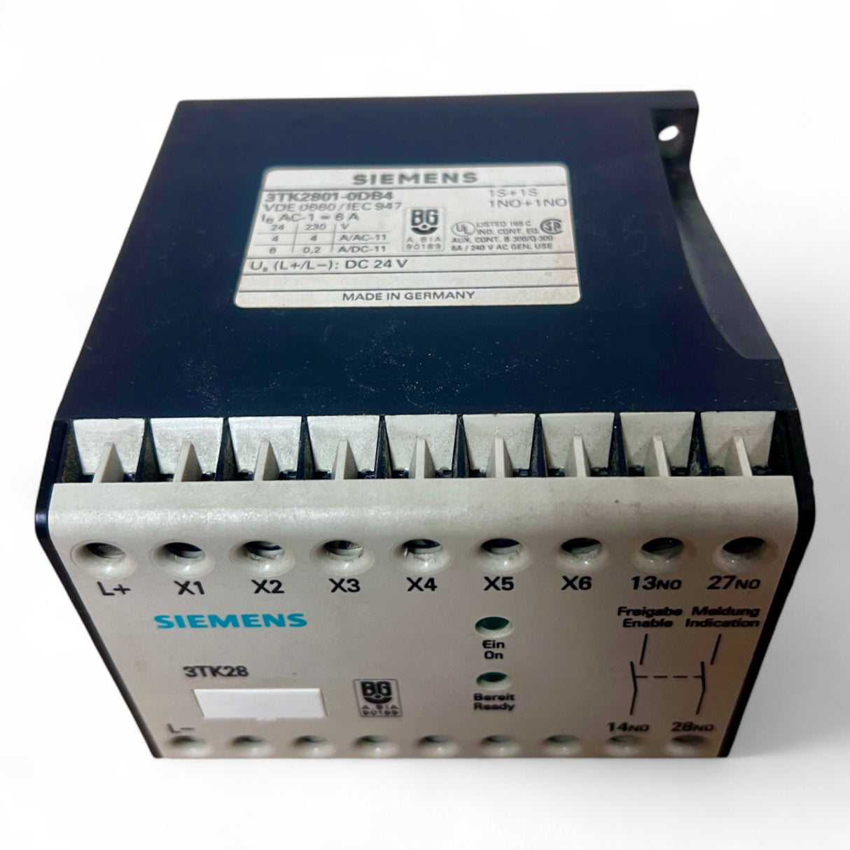 Siemens Sicherheitsrelais 3TK2801-0DB4 Art.-Nr. 3TK2801-0DB4