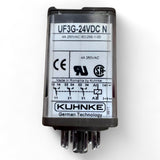 Kuhnke Relaismodul UF3G-24VDC N mit Sockel Z396 und Suppressormodul Z396.50 Art.-Nr. UF3G24VDCN-Z396-Z39650