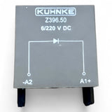 Kuhnke Relaismodul UF3G-24VDC N mit Sockel Z396 und Suppressormodul Z396.50 Art.-Nr. UF3G24VDCN-Z396-Z39650