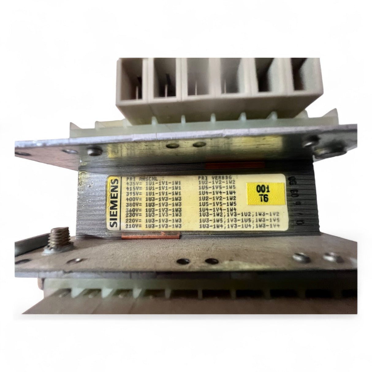 Siemens transformer 4AP1795-8DA00-8Y power supply