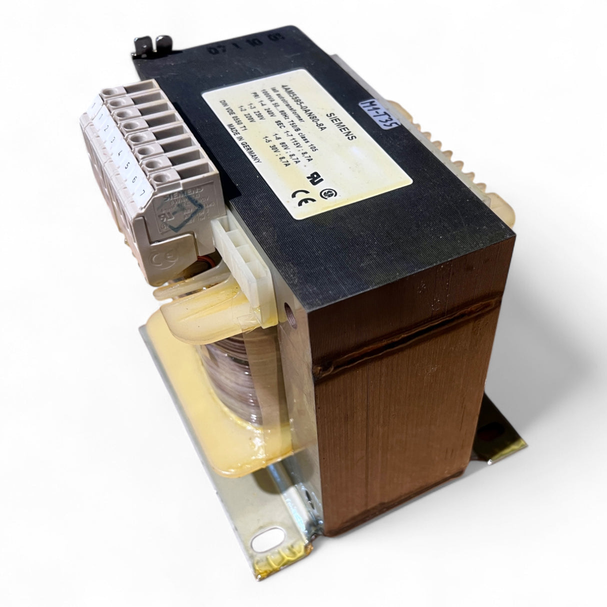 Siemens Autotransformator 1000 VA 240→115/60/30 V – 4AM5595-0AN80-8A | Step-Down | Control (aut.)