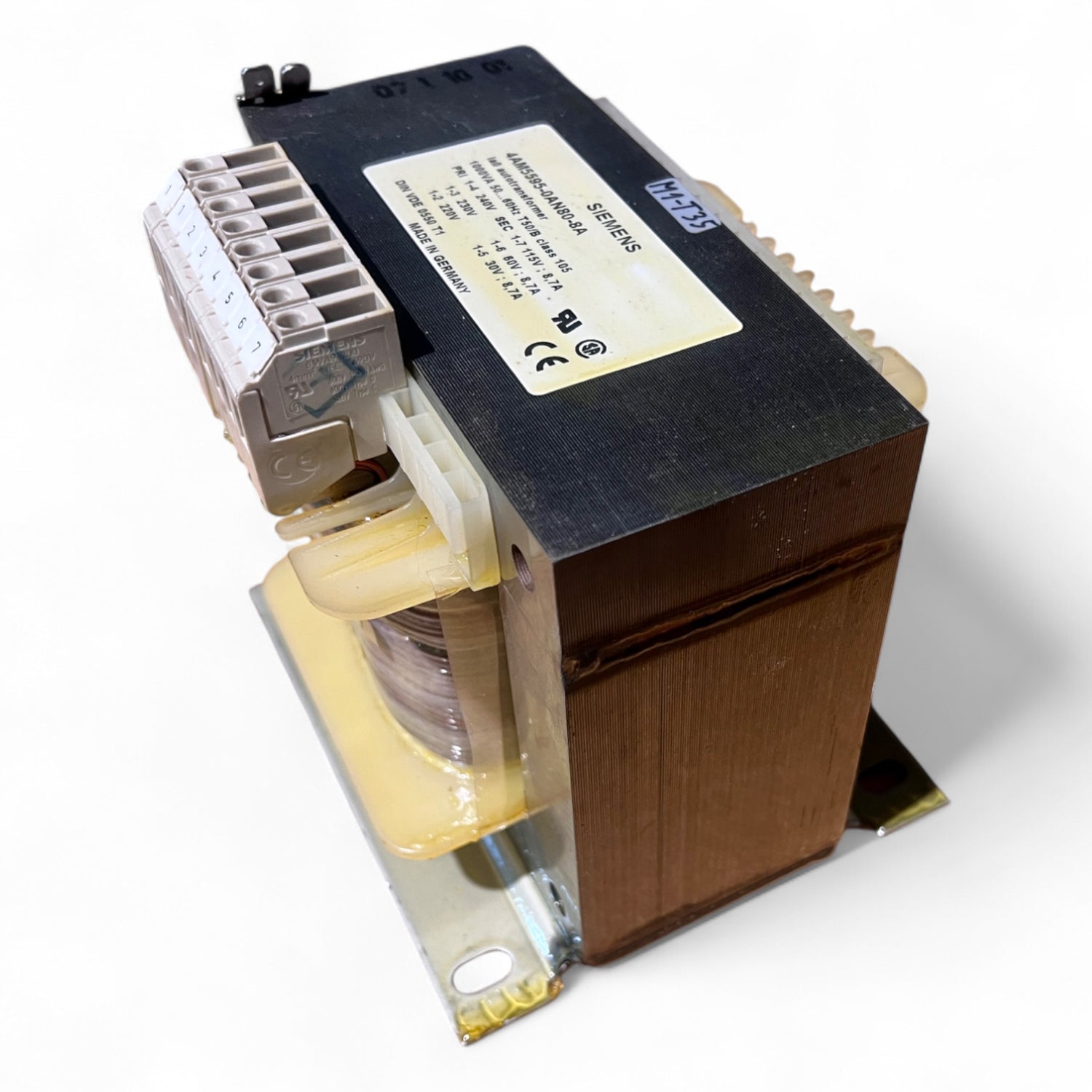 Siemens Autotransformator 1000 VA 240→115/60/30 V – 4AM5595-0AN80-8A | Step-Down | Control (aut.)