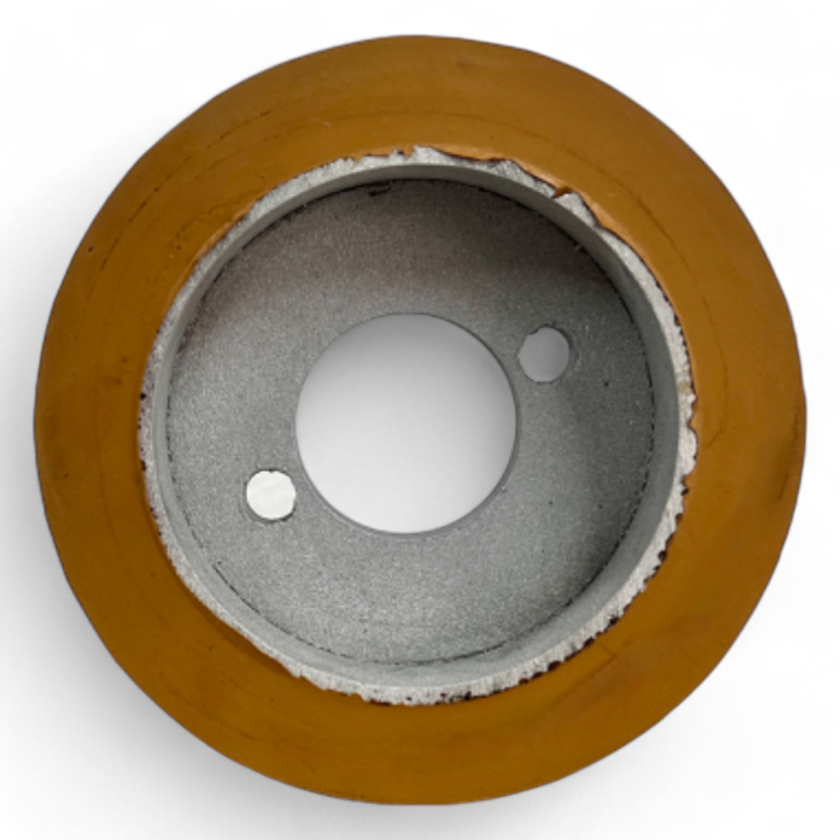 3 Stück - PUR Vorschubrolle 120 x 60 mm Polyurethan (PU R / PU) mit Stahlkern – Ø35 mm Bohrung – Teilkreis 8,5 x 48 – für Maggi, Haffner, HolzHer
