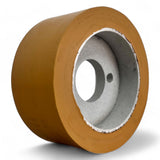 3 Stück - PUR Vorschubrolle 120 x 60 mm Polyurethan (PU R / PU) mit Stahlkern – Ø35 mm Bohrung – Teilkreis 8,5 x 48 – für Maggi, Haffner, HolzHer8