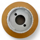 3 Stück - PUR Vorschubrolle 120 x 60 mm Polyurethan (PU R / PU) mit Stahlkern – Ø35 mm Bohrung – Teilkreis 8,5 x 48 – für Maggi, Haffner, HolzHer8